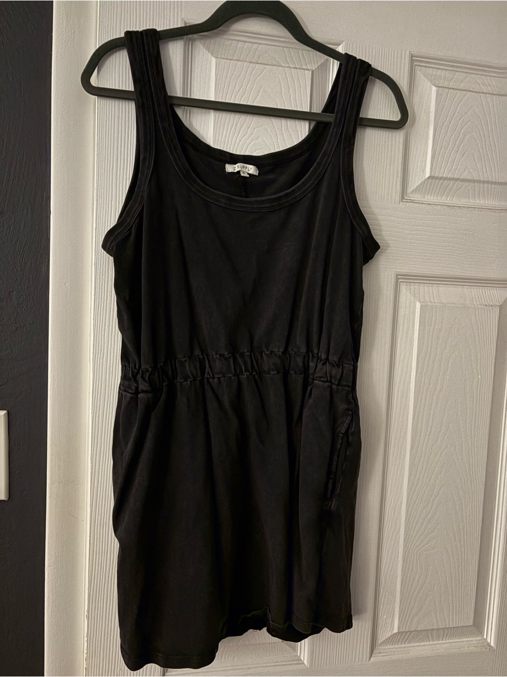 Z Supply washed black dress